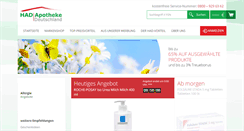 Desktop Screenshot of had-apotheke.de